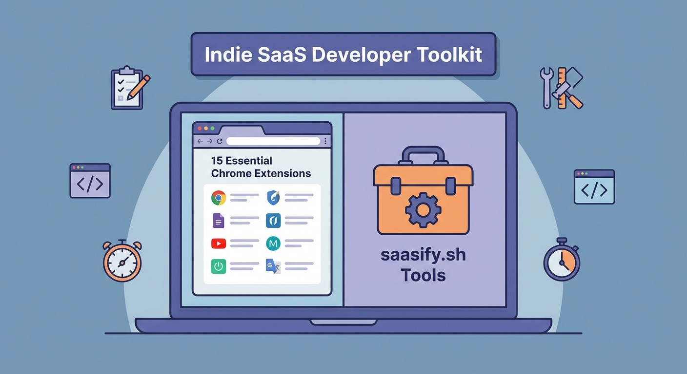 15 Essential Chrome Extensions Every Indie SaaS Developer Should Use — 1