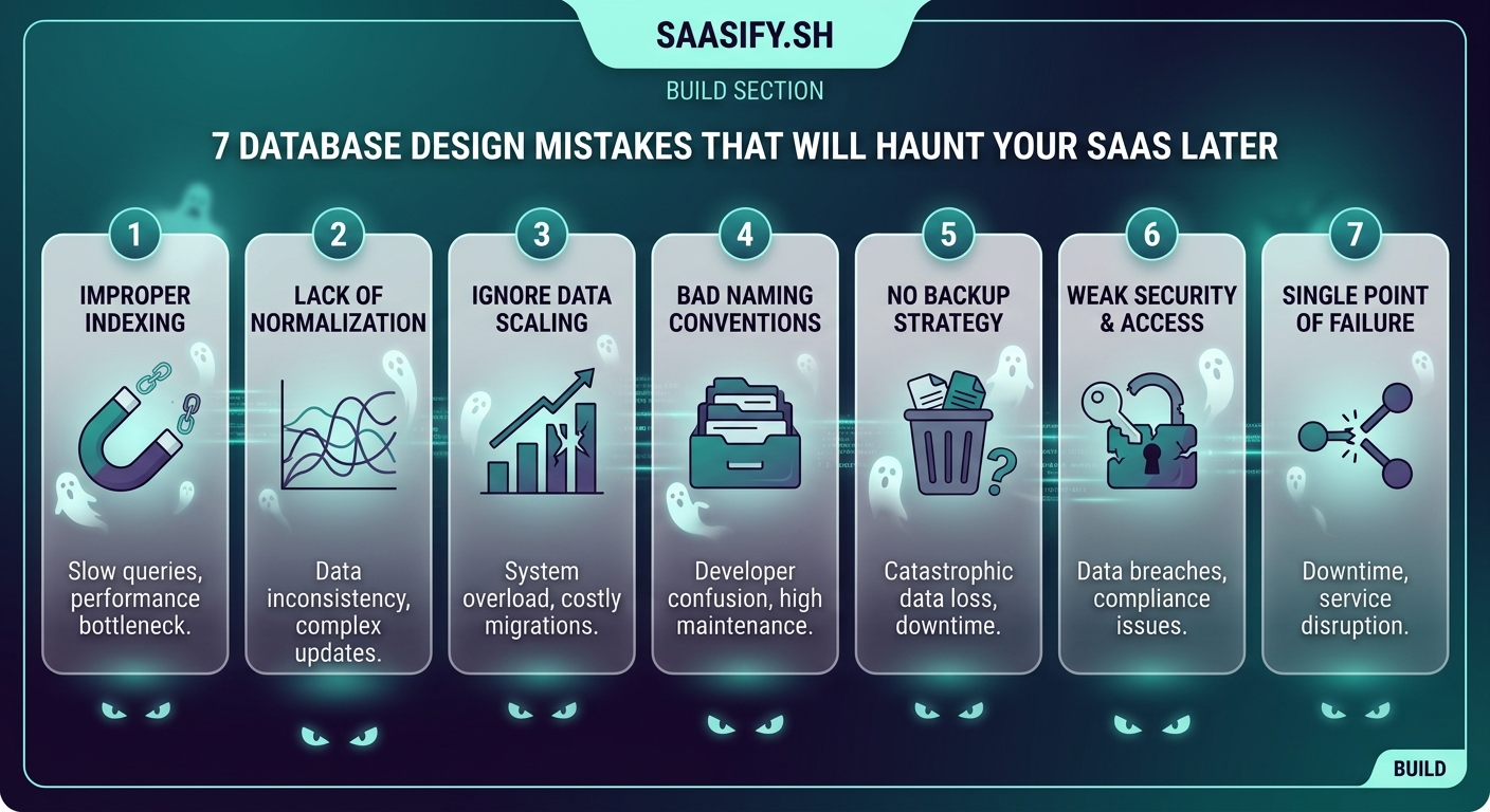 7 Database Design Mistakes That Will Haunt Your SaaS Later — 1