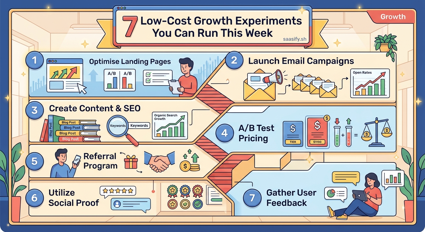 7 Low-Cost Growth Experiments You Can Run This Week — 1
