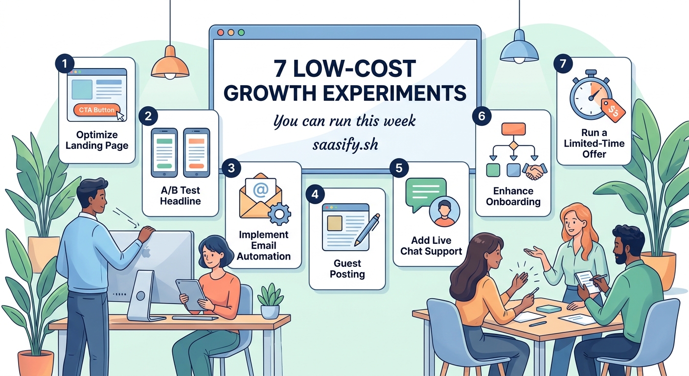 7 Low-Cost Growth Experiments You Can Run This Week — 2