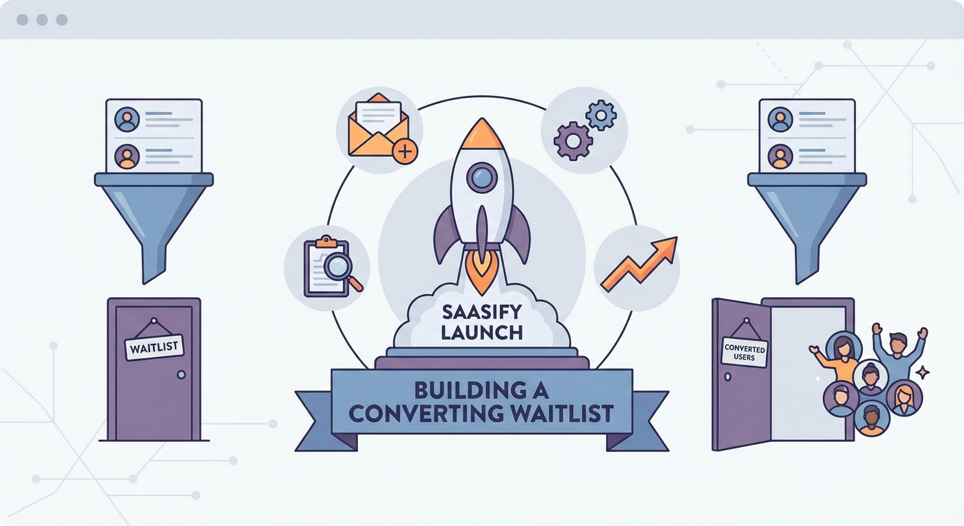 How to Build a Pre-Launch Waitlist That Actually Converts - Illustration 2