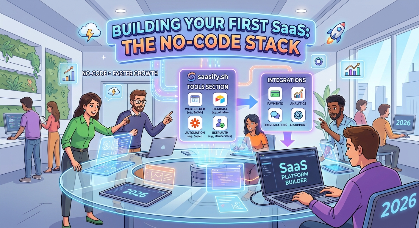 The Ultimate No-Code Stack for Building Your First SaaS in 2026 — image 2