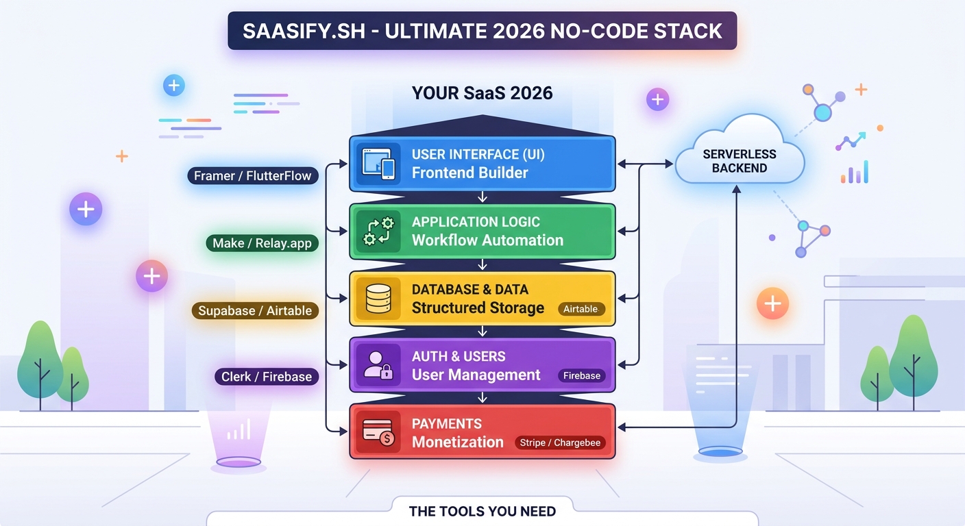 The Ultimate No-Code Stack for Building Your First SaaS in 2026 — image 3