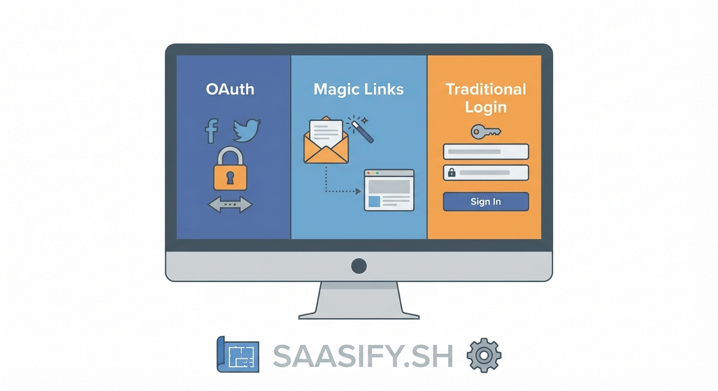 Building User Authentication for Your SaaS: OAuth, Magic Links, or Traditional Login? — 1