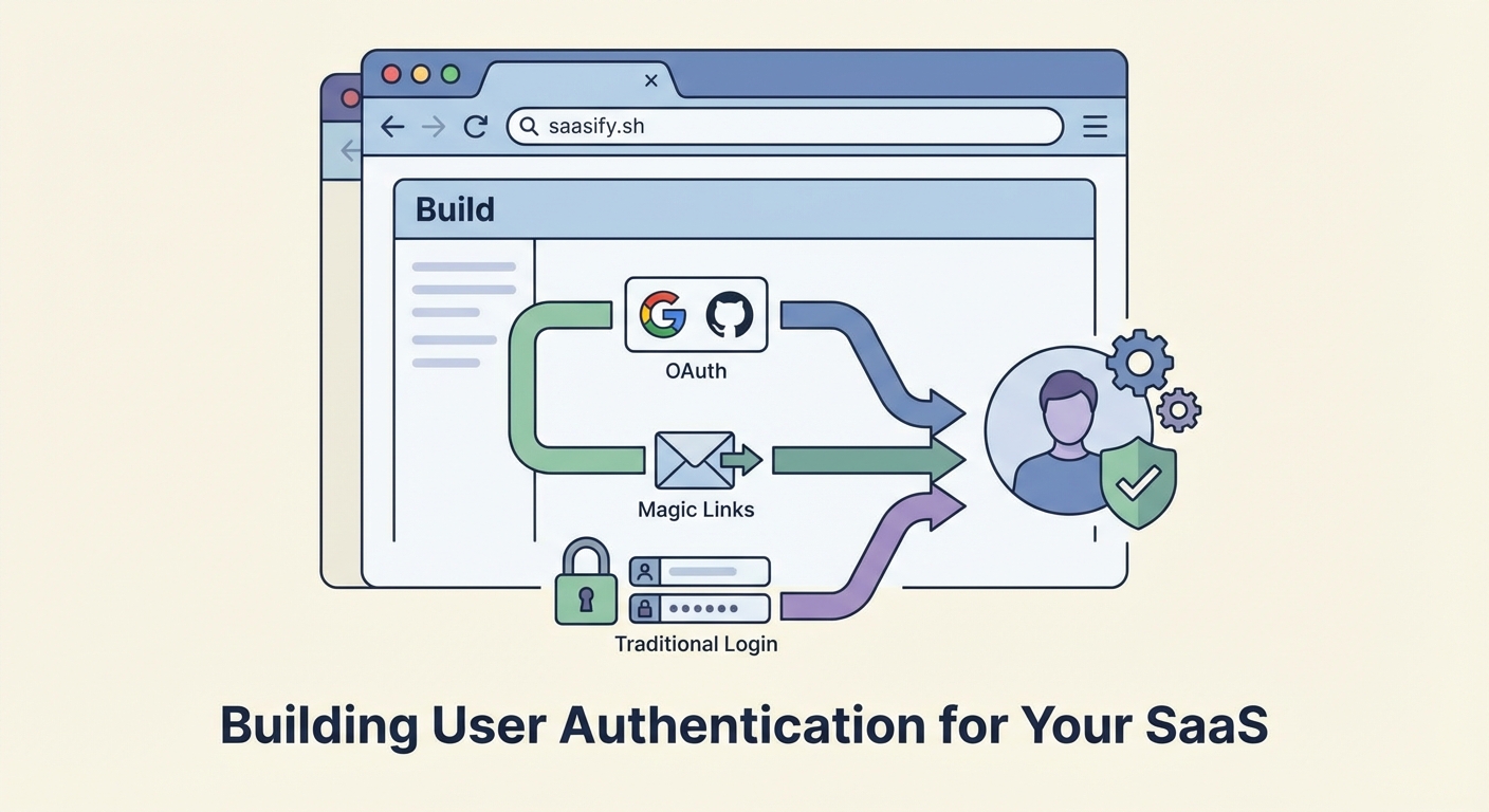 Building User Authentication for Your SaaS: OAuth, Magic Links, or Traditional Login? — 2
