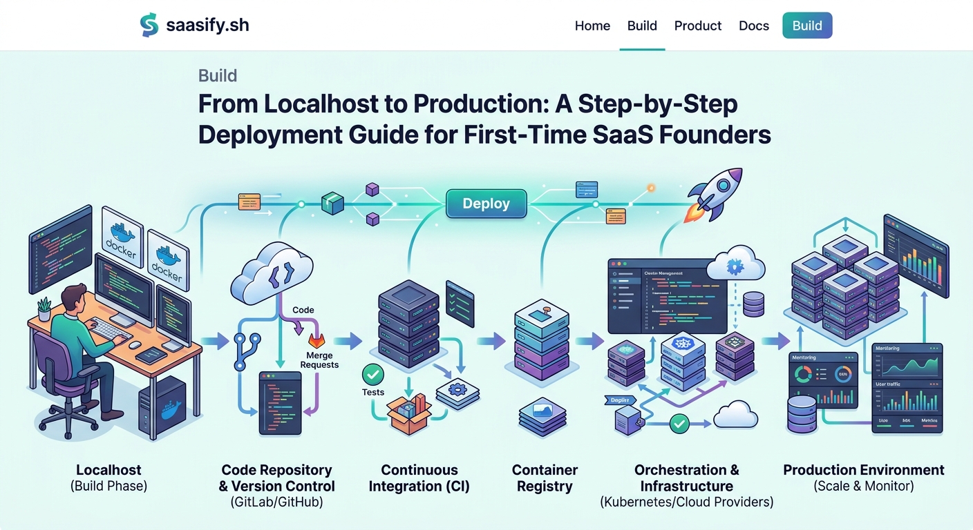 From Localhost to Production: A Step-by-Step Deployment Guide for First-Time SaaS Founders — 1