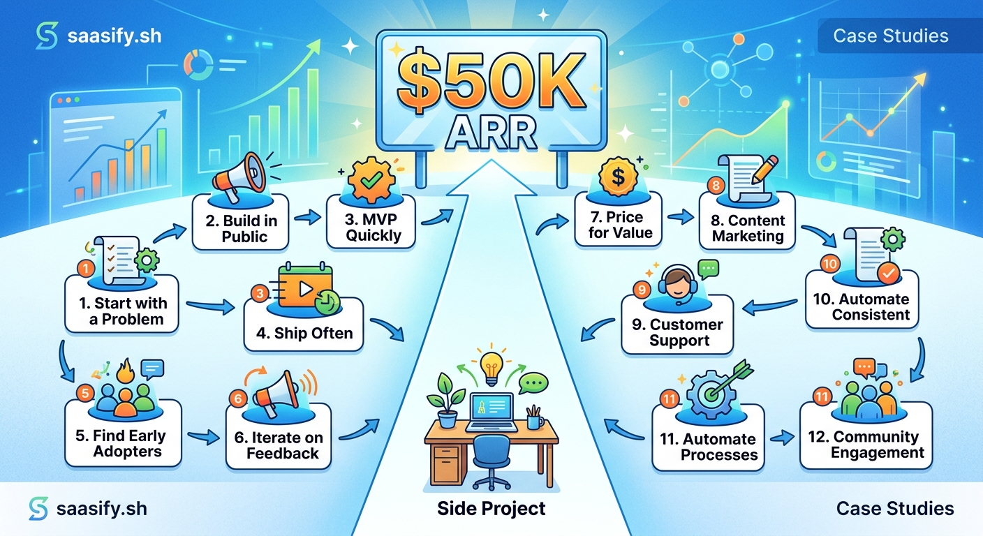 From Side Project to $50K ARR: 12 Lessons Learned Building in Public — 1