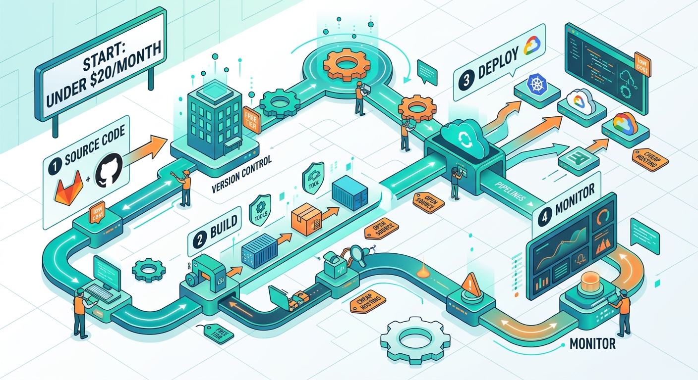 How to Build a Complete DevOps Pipeline for Under $20 Per Month — 1