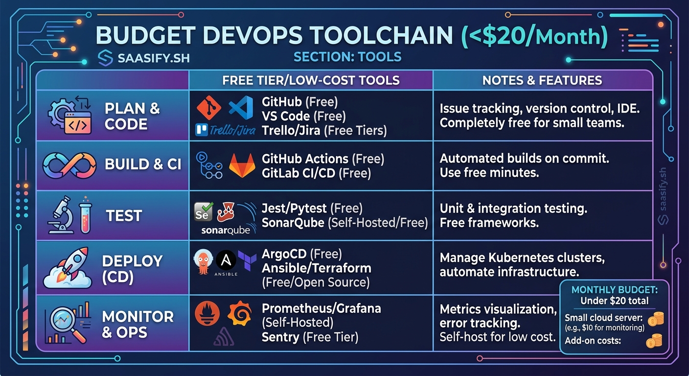 How to Build a Complete DevOps Pipeline for Under $20 Per Month — 2