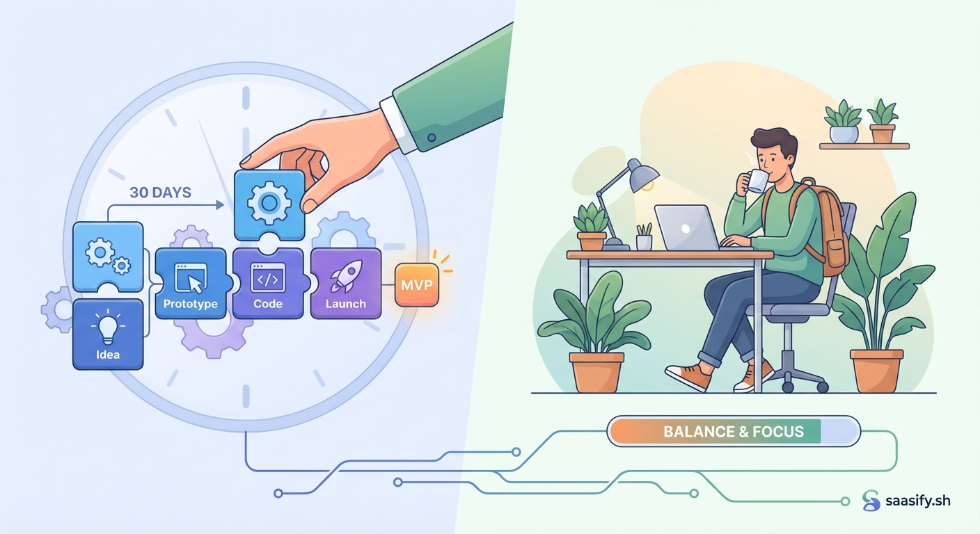 How to Build a SaaS MVP in 30 Days Without Burning Out