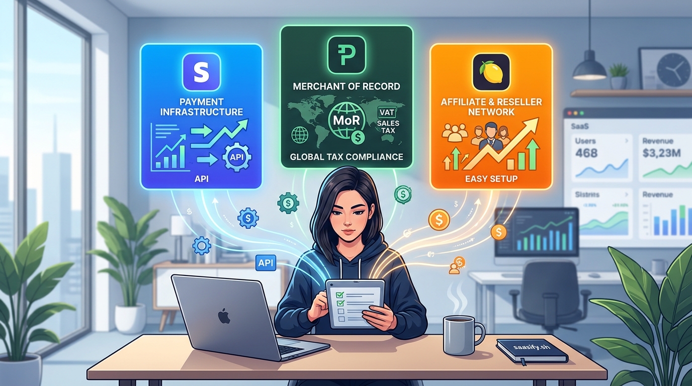 How to Choose Between Stripe, Paddle, and Lemon Squeezy for Your SaaS Payments