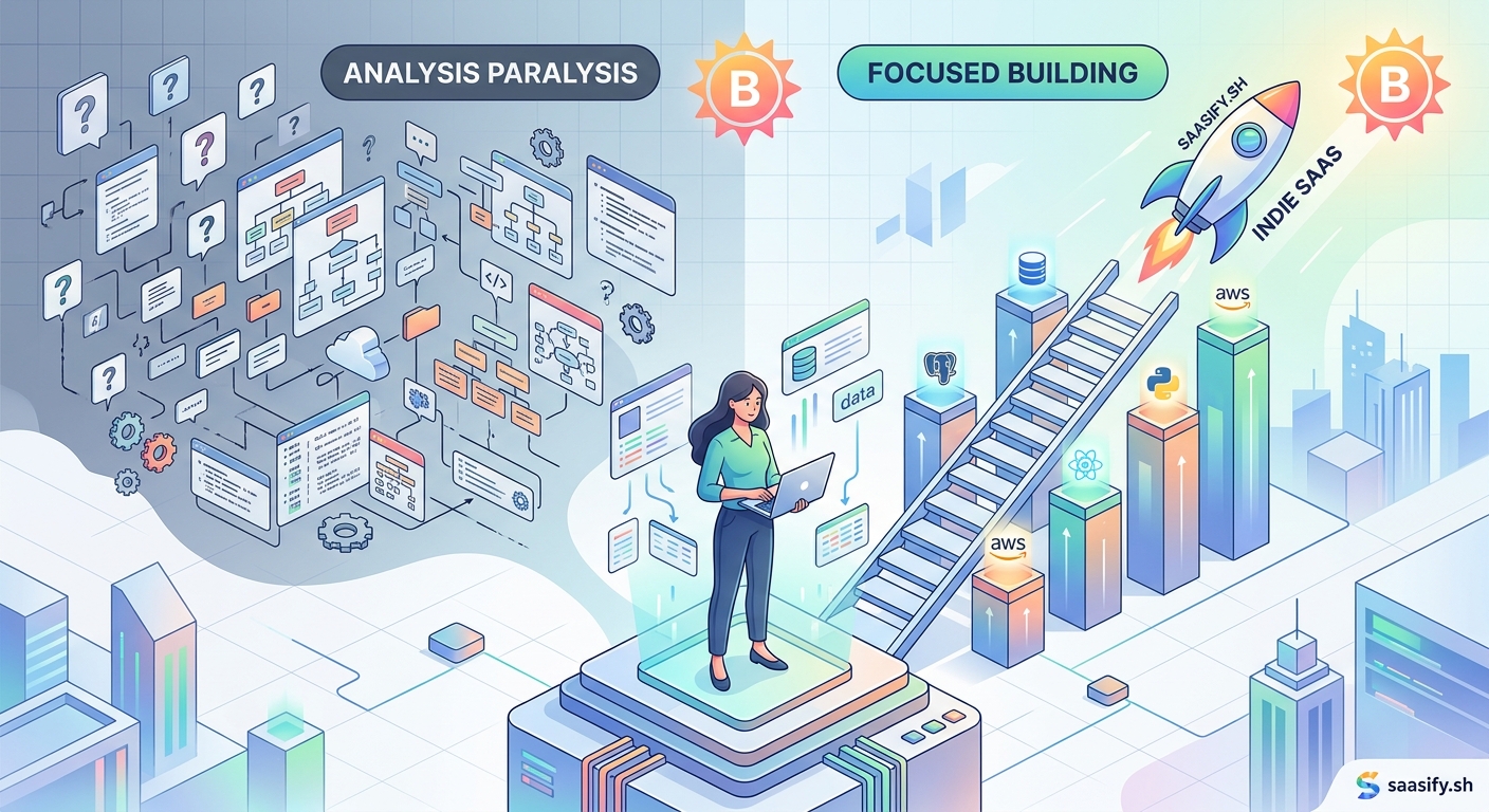 How to Choose the Right Tech Stack for Your Indie SaaS Without Analysis Paralysis — 1