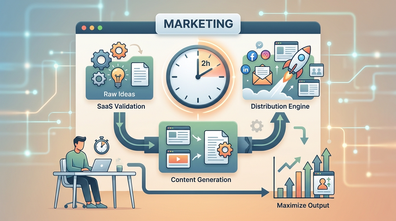 How to Create a Content Marketing Engine That Runs on 2 Hours Per Week