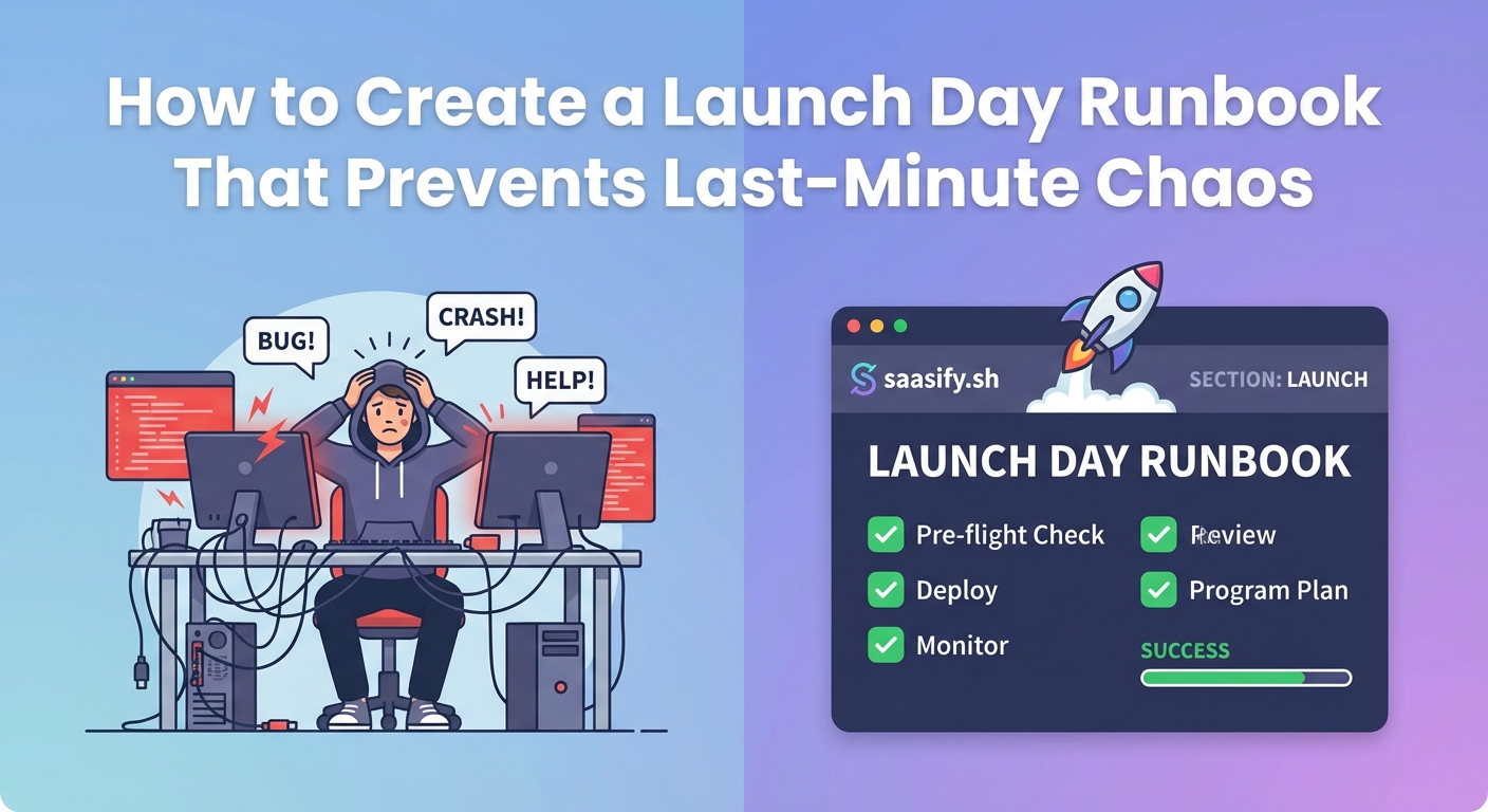 How to Create a Launch Day Runbook That Prevents Last-Minute Chaos — 1
