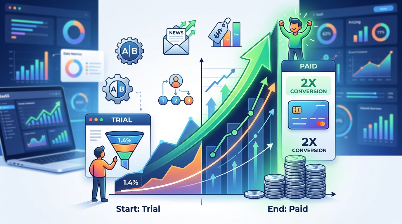 How to Double Your Trial-to-Paid Conversion Rate Without Changing Your Product
