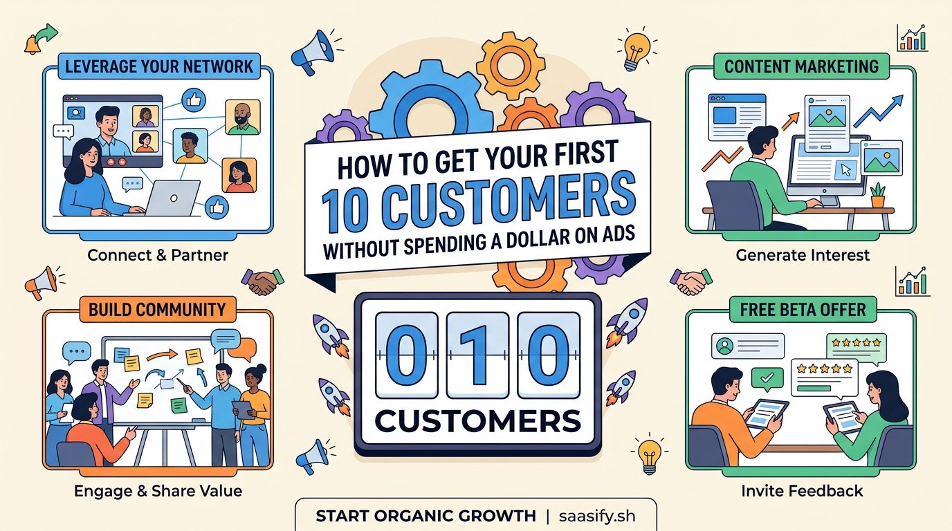 How to Get Your First 10 Customers Without Spending a Dollar on Ads — 2