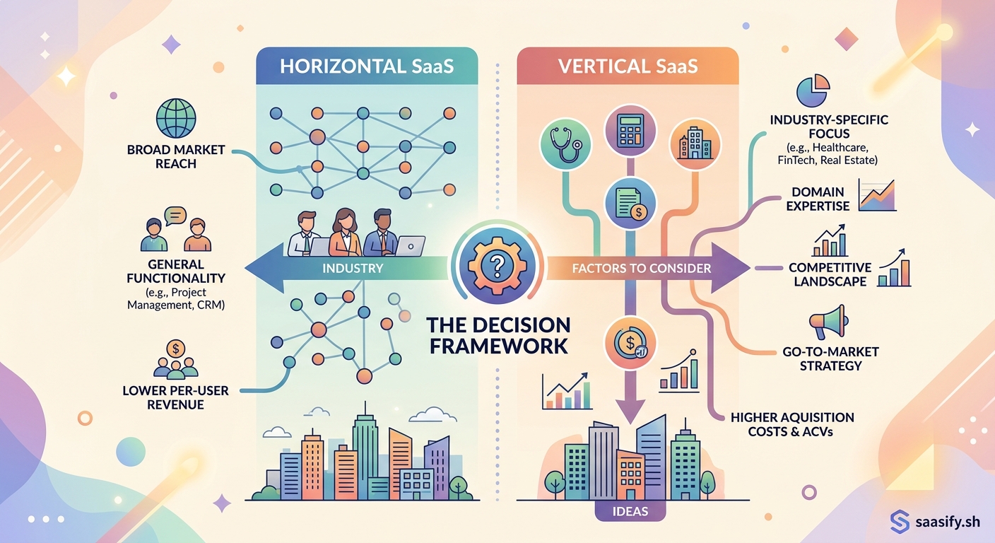 Should You Build a Horizontal or Vertical SaaS? The Decision Framework — 2