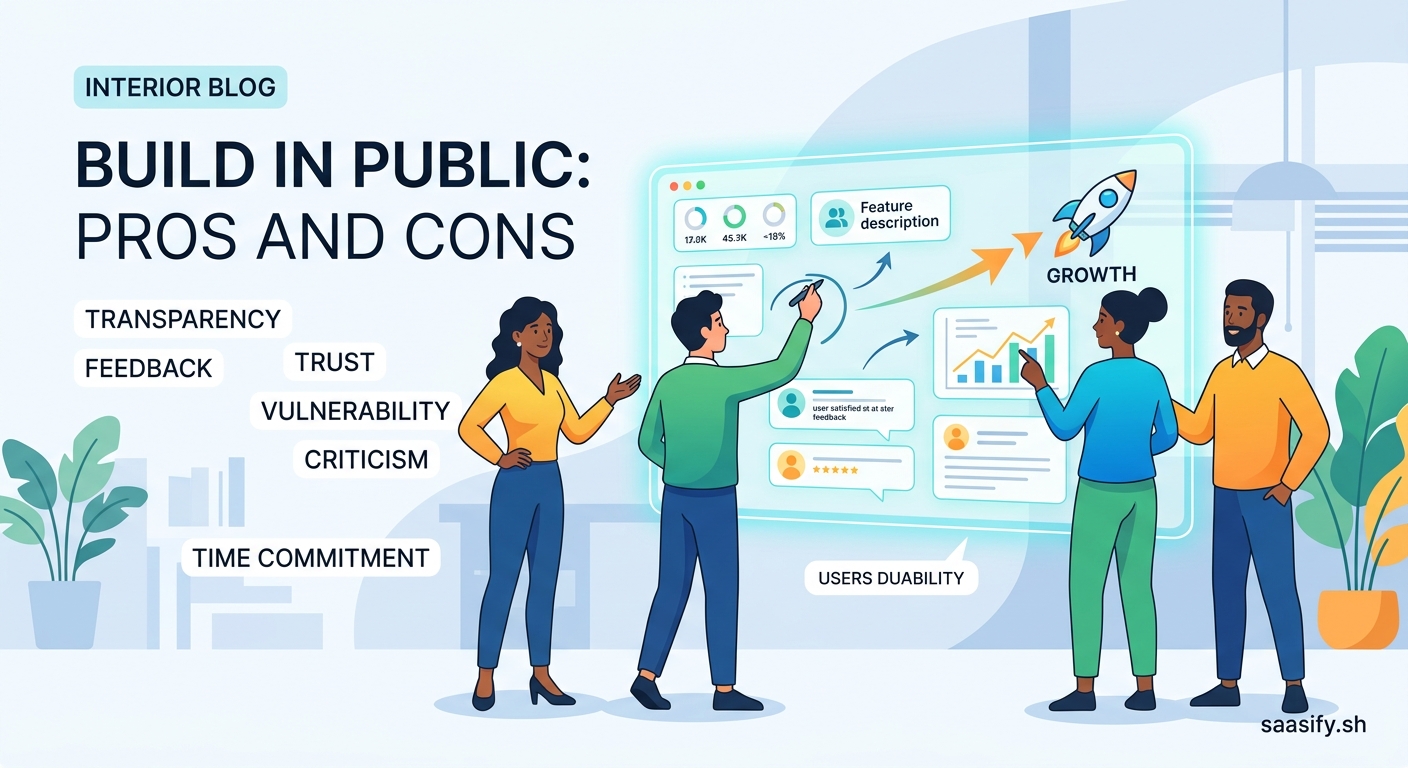 Should You Build in Public? The Real Pros and Cons for SaaS Founders — 2