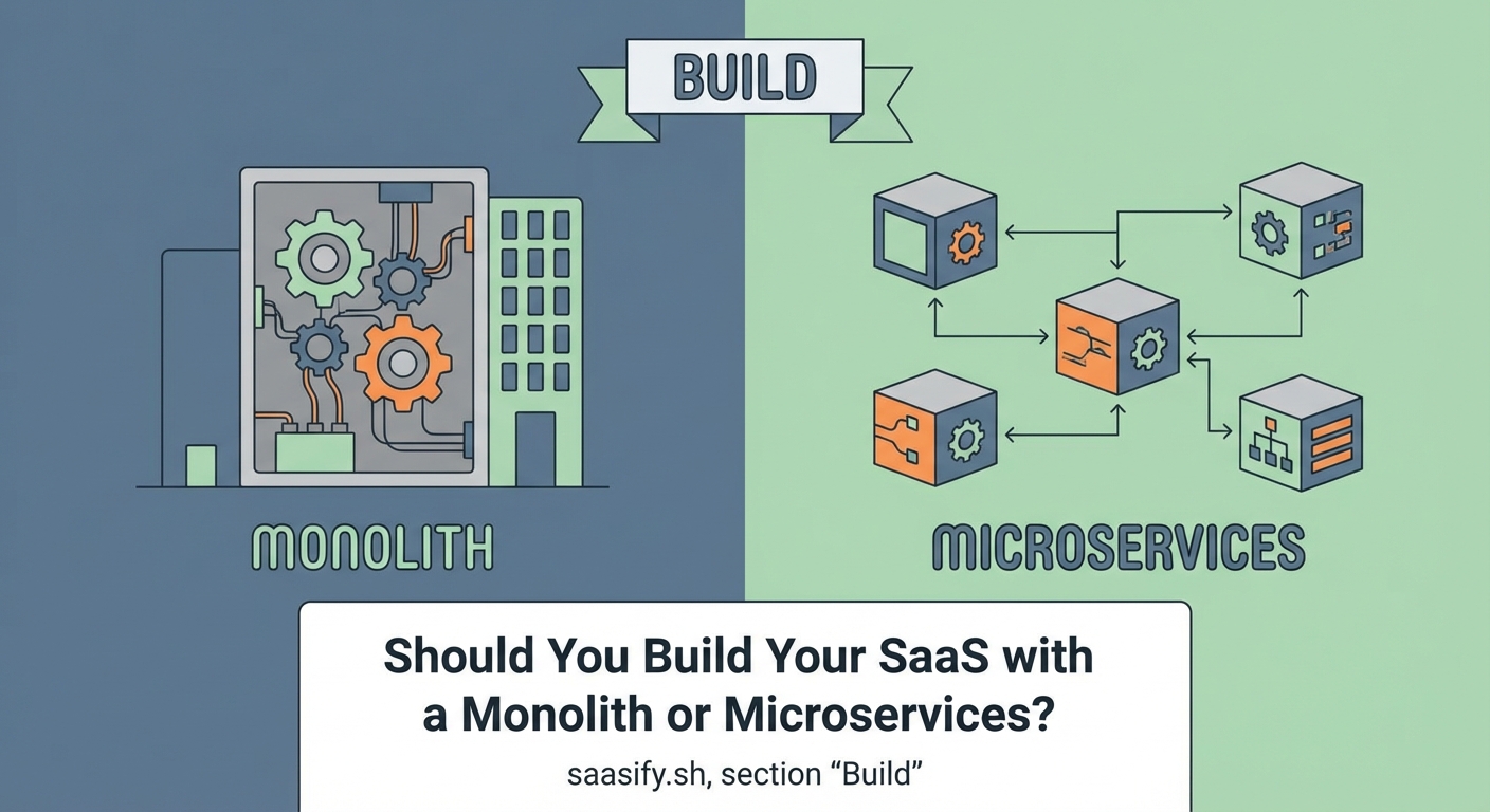 Should You Build Your SaaS with a Monolith or Microservices? — 1