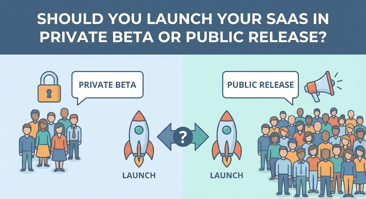 Should You Launch Your SaaS in Private Beta or Public Release? — 2