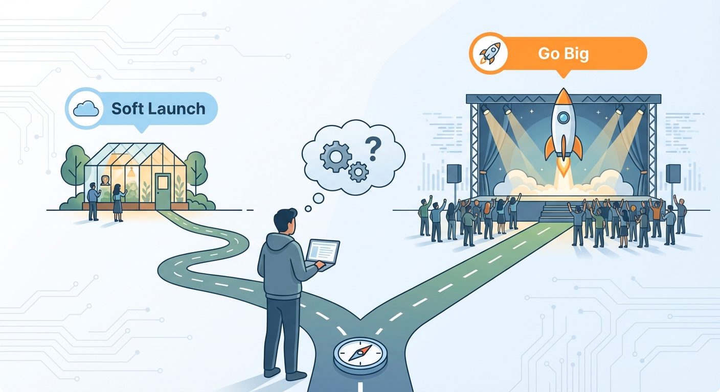 Should You Soft Launch or Go Big? Choosing the Right Strategy for Your Micro-SaaS