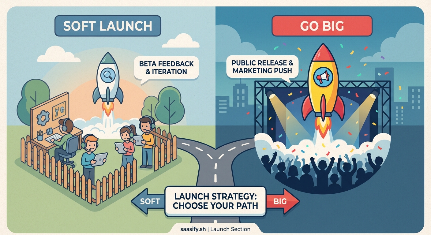 Should You Soft Launch or Go Big? Choosing the Right Strategy for Your Micro-SaaS — 2