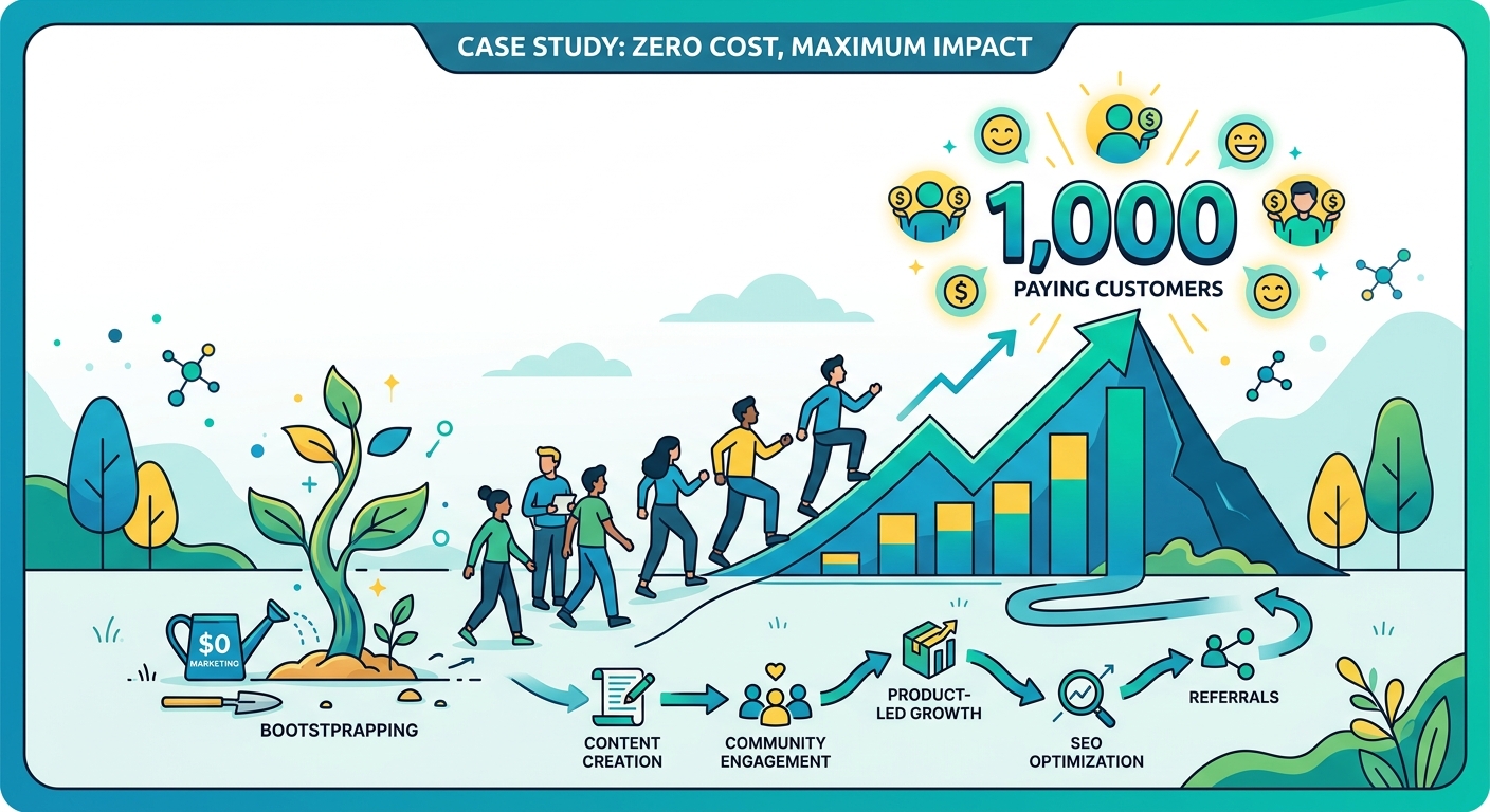 The $0 Marketing Strategy That Generated 1,000 Paying Customers — 2