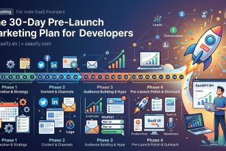 The 30-Day Pre-Launch Marketing Plan for Solo Developers