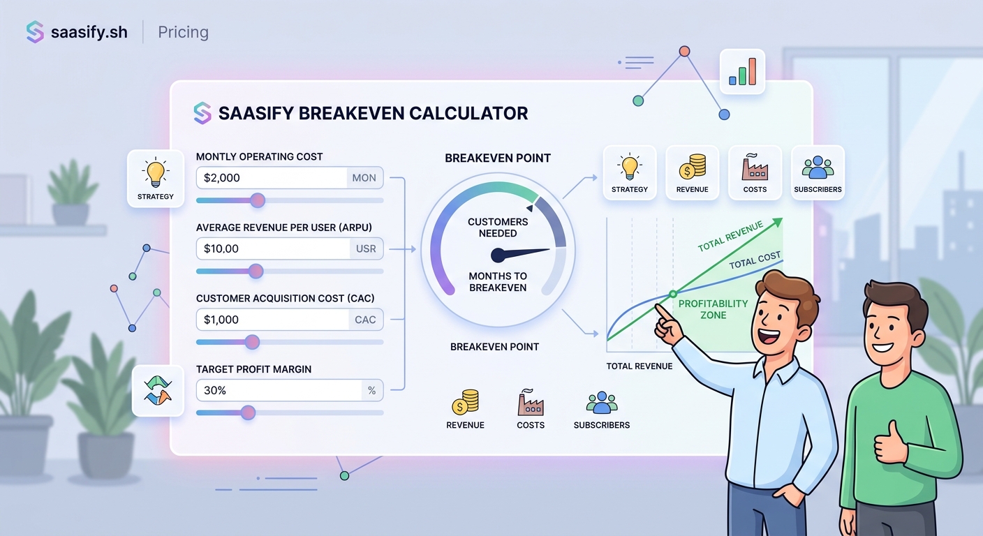The Breakeven Calculator Every SaaS Founder Needs Before Setting Prices — 1