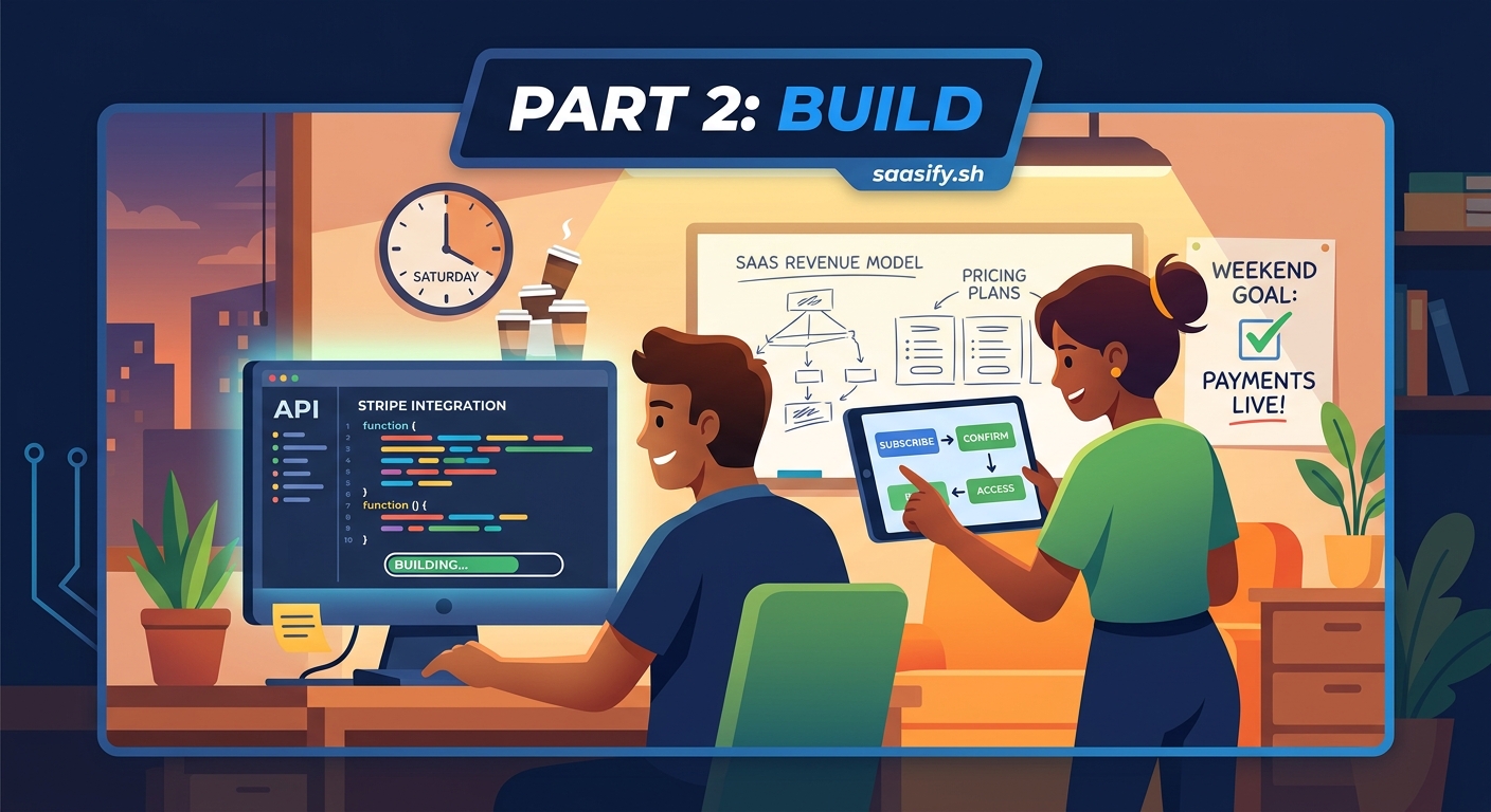 The Complete Guide to Adding Payments to Your SaaS in One Weekend — 1