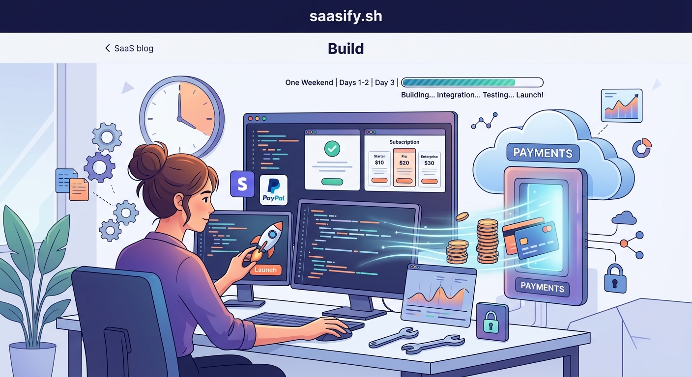 The Complete Guide to Adding Payments to Your SaaS in One Weekend — 2