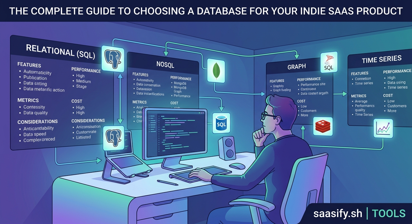 The Complete Guide to Choosing a Database for Your Indie SaaS Product — 1