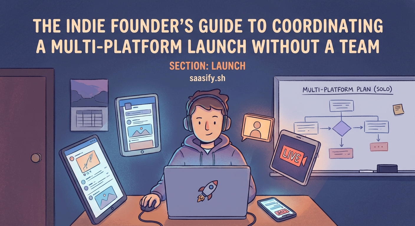 The Indie Founder's Guide to Coordinating a Multi-Platform Launch Without a Team — 2