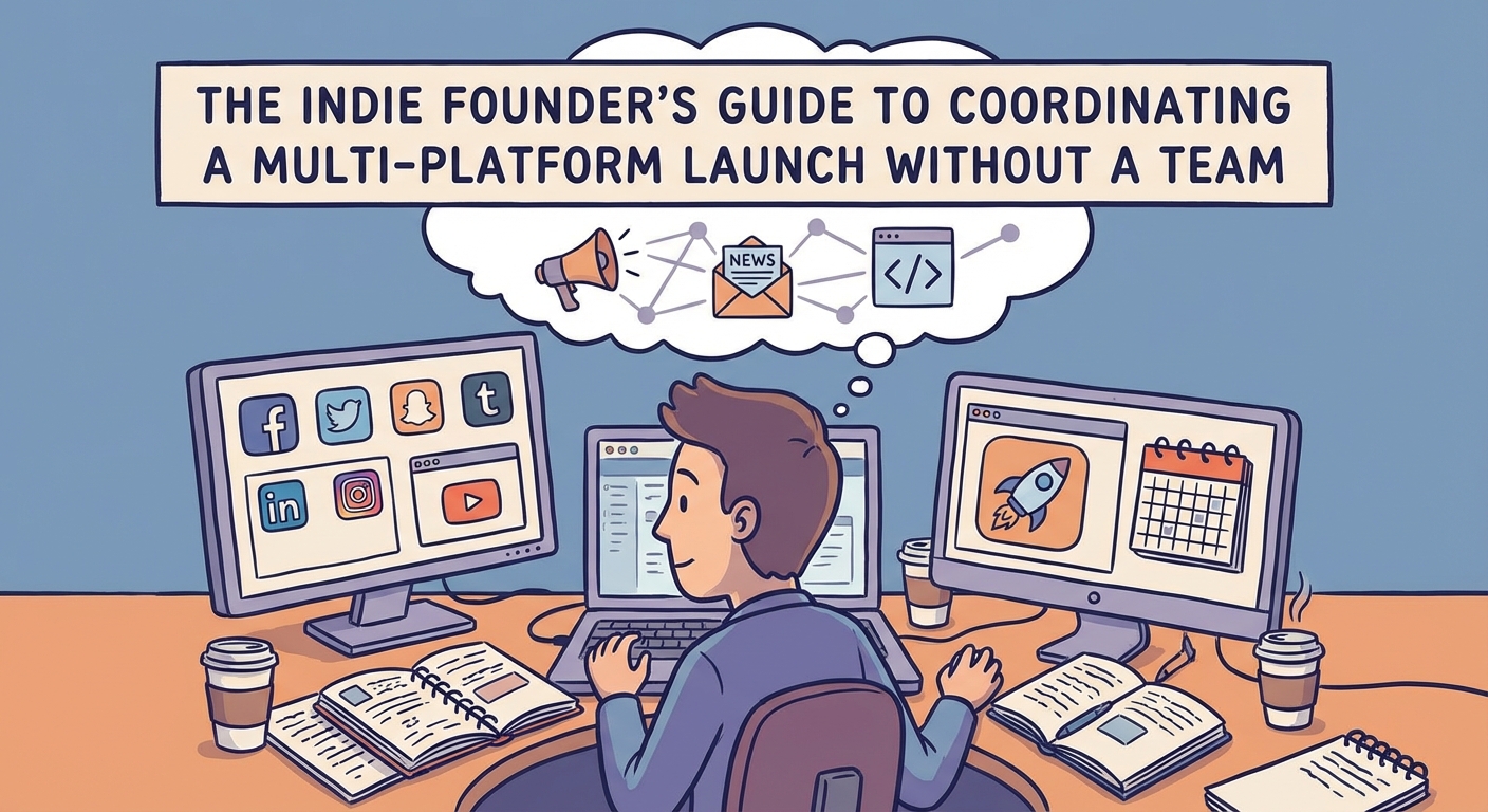 The Indie Founder's Guide to Coordinating a Multi-Platform Launch Without a Team — 3