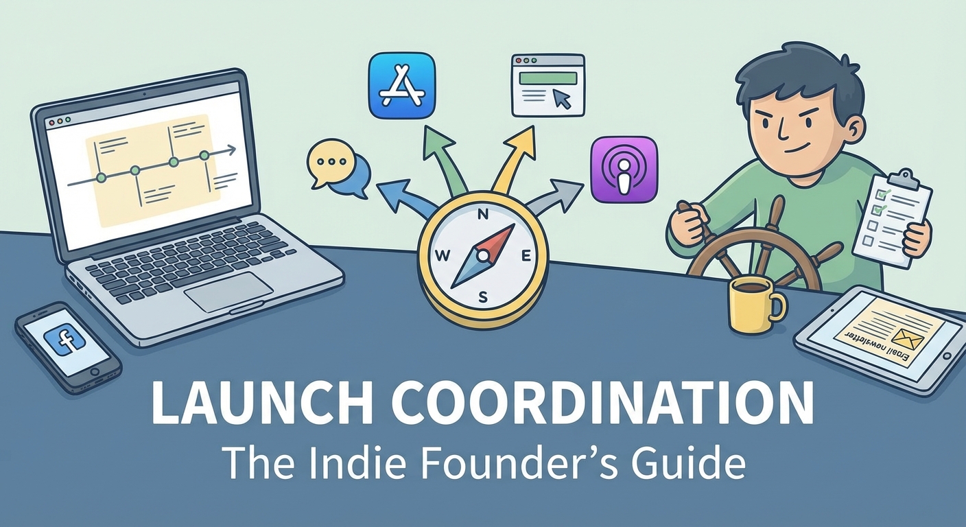 The Indie Founder's Guide to Coordinating a Multi-Platform Launch Without a Team — 4