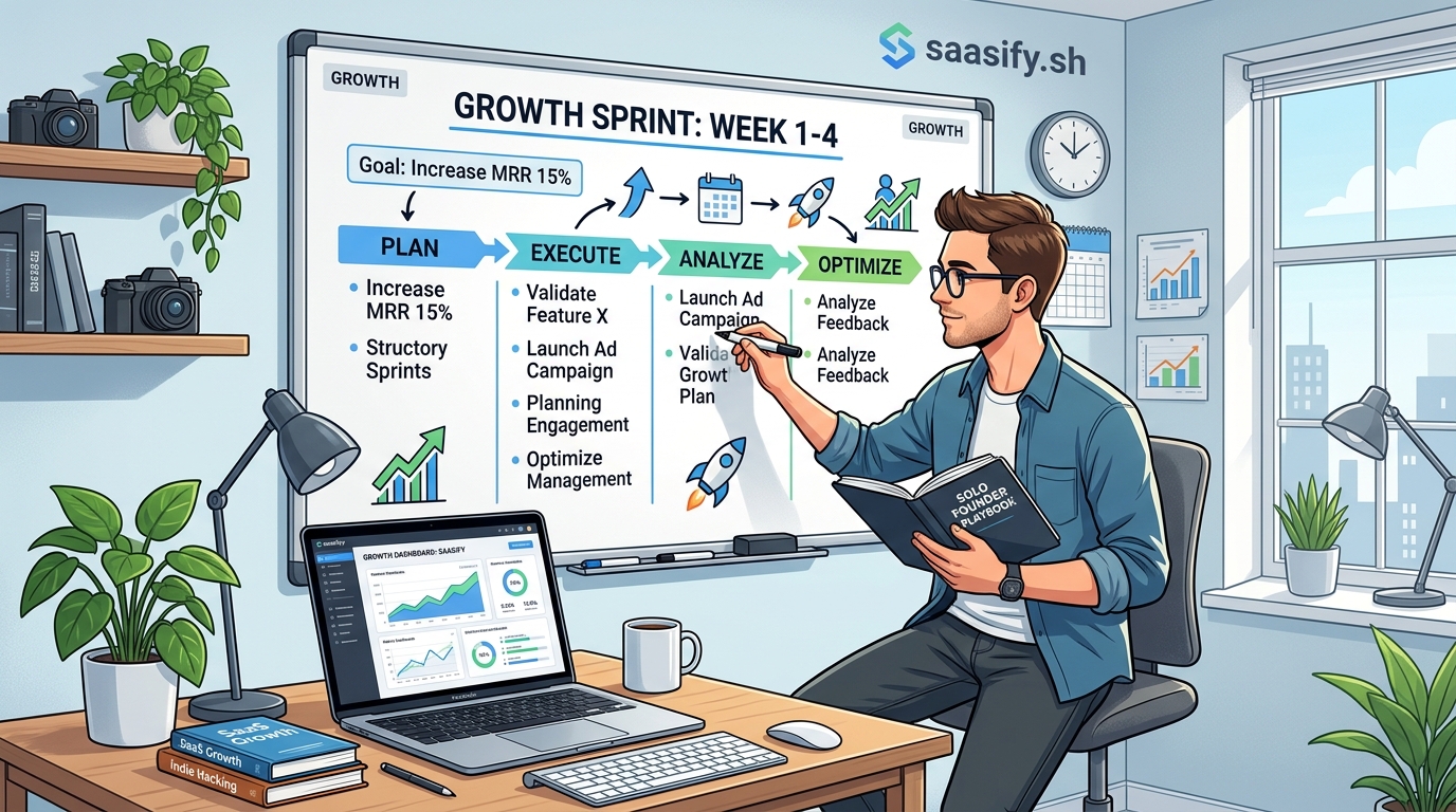 The Solo Founder's Guide to Running Effective Growth Sprints