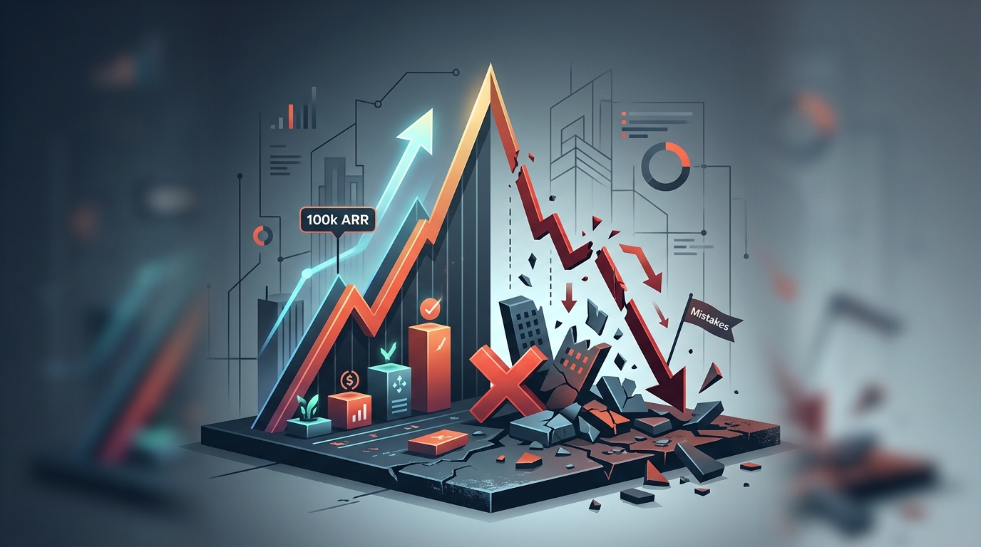 We Hit $100K ARR Then Lost Everything: A Post-Mortem of Our Pricing Mistakes