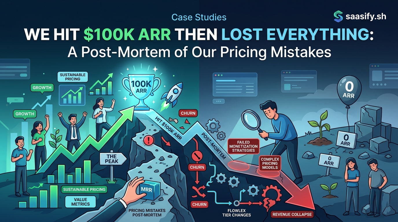 We Hit $100K ARR Then Lost Everything: A Post-Mortem of Our Pricing Mistakes — 2