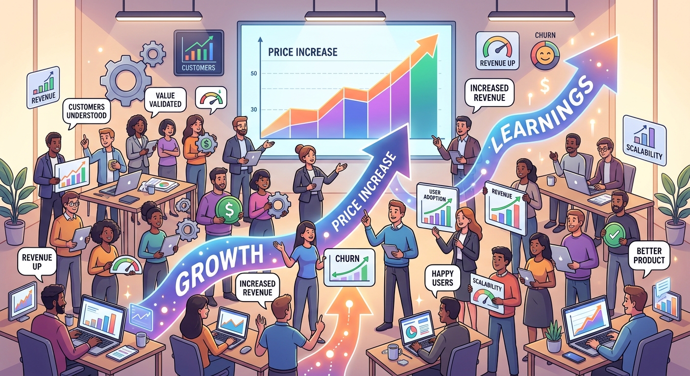 What 50 Indie SaaS Founders Learned From Their First Price Increase — 2