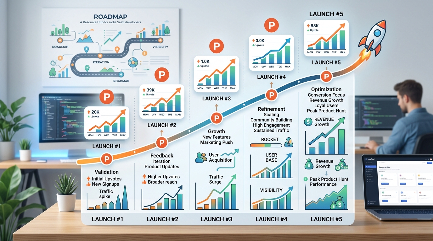 What Happens When You Launch on Product Hunt 5 Times