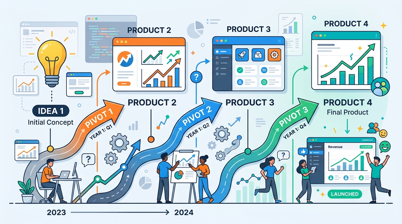 What Really Happened When We Pivoted Three Times in One Year