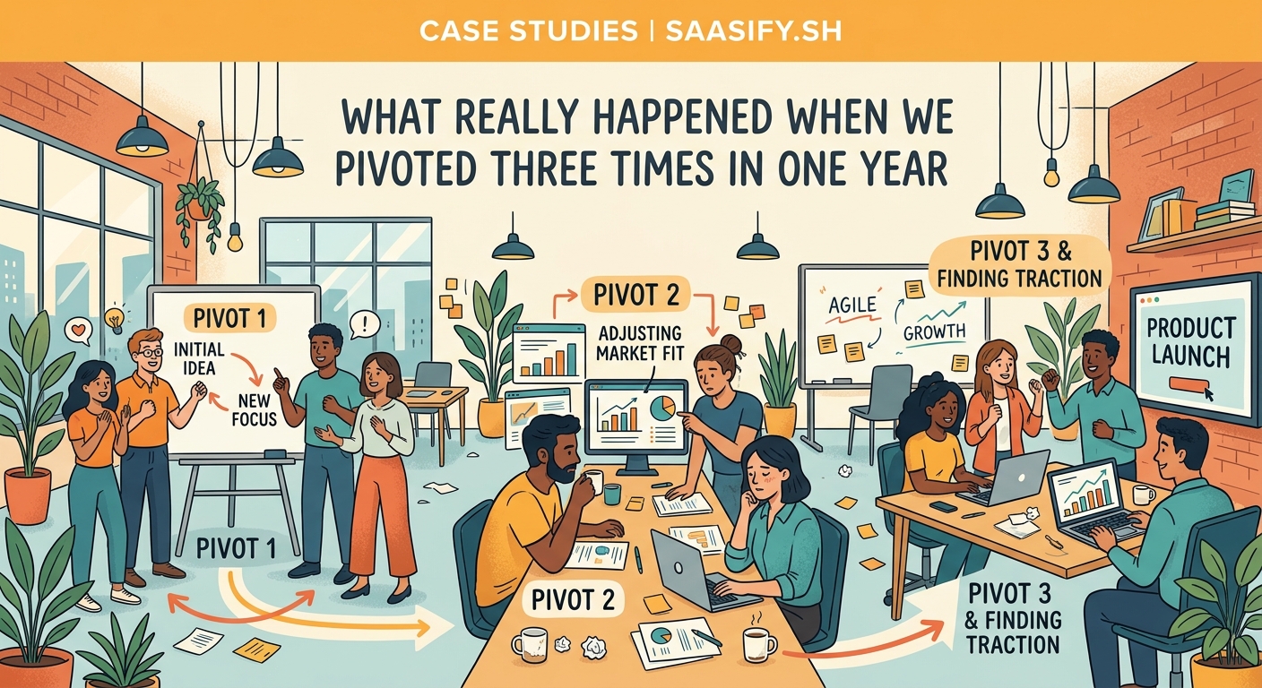 What Really Happened When We Pivoted Three Times in One Year — 2