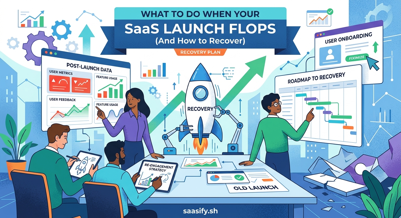 What to Do When Your SaaS Launch Flops (And How to Recover) — 1
