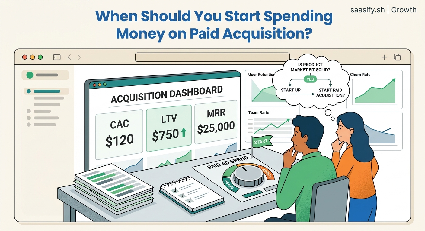 When Should You Start Spending Money on Paid Acquisition? — 1