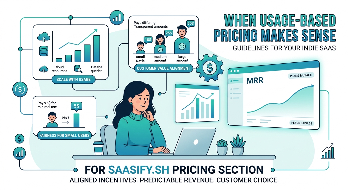 When Usage-Based Pricing Actually Makes Sense for Your Indie SaaS — 2