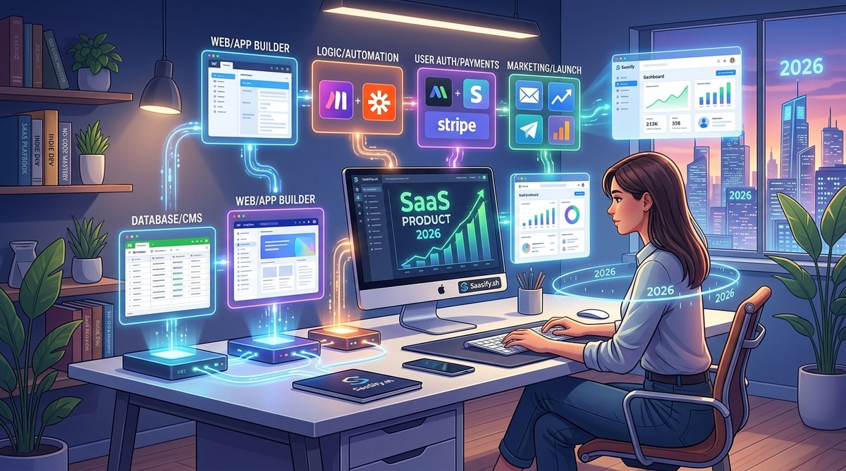 The Ultimate No-Code Stack for Building Your First SaaS in 2026