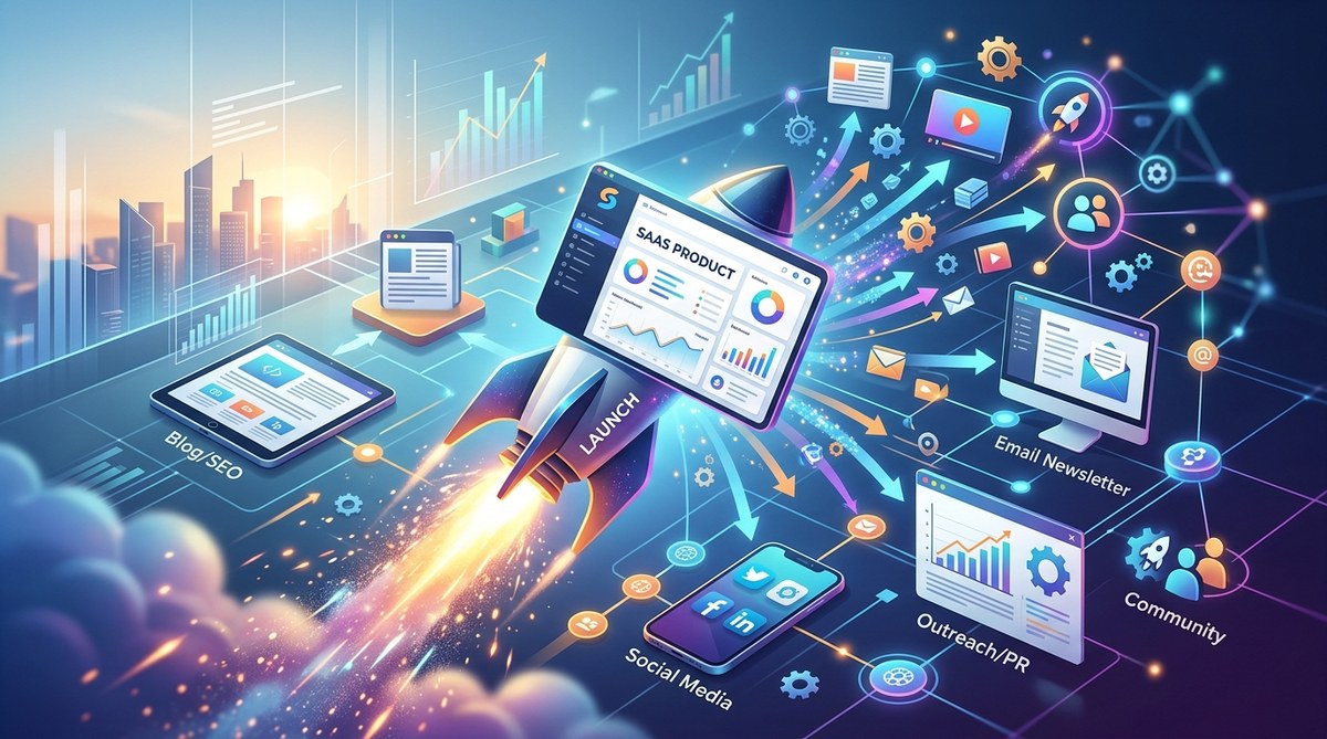 Boost Your SaaS Launch with a Strategic Content Distribution Plan