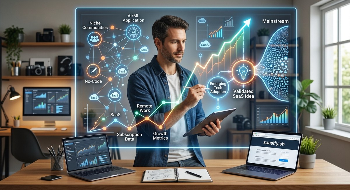 How to Spot Emerging Trends for SaaS Ideas Before They Go Mainstream