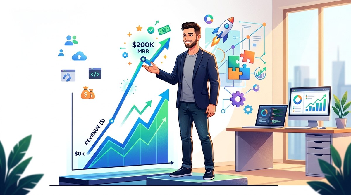 Lessons from a SaaS Founder Who Grew to $200K MRR Without Venture Funding