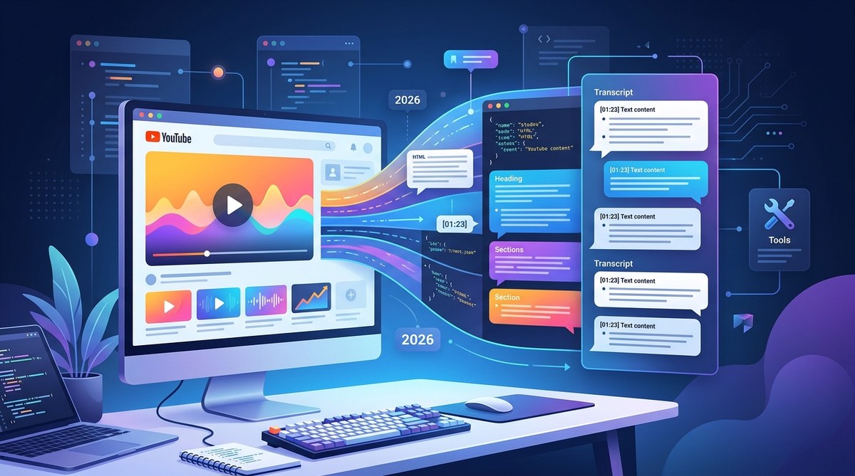 Best Youtube Transcript Service for 2026